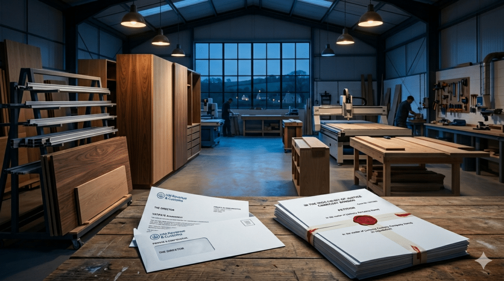 HMRC Winding-Up Petition Against Oxfordshire Wardrobe Manufacturer